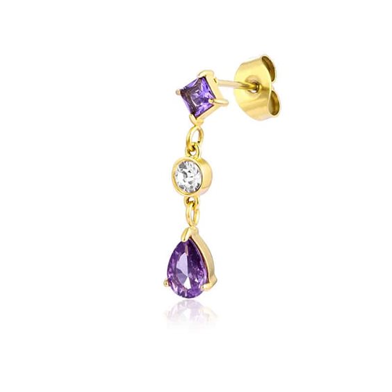 Solo pendiente Brand Mujer Princess in Acero Cristallo 14ER062DP - 14ER062DP